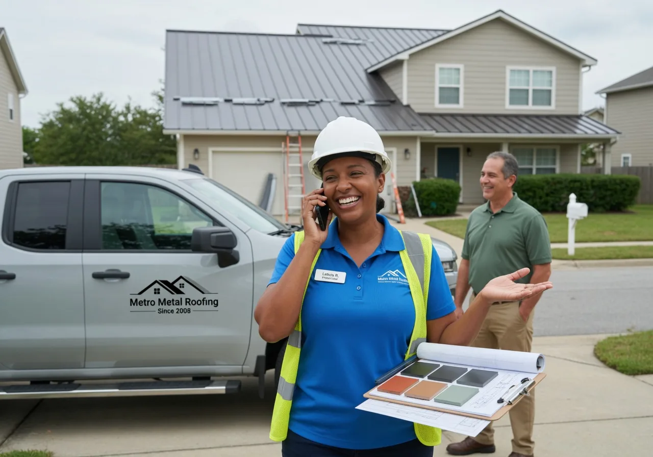Storm Damage Metal Roof Repair in Crosby, PA